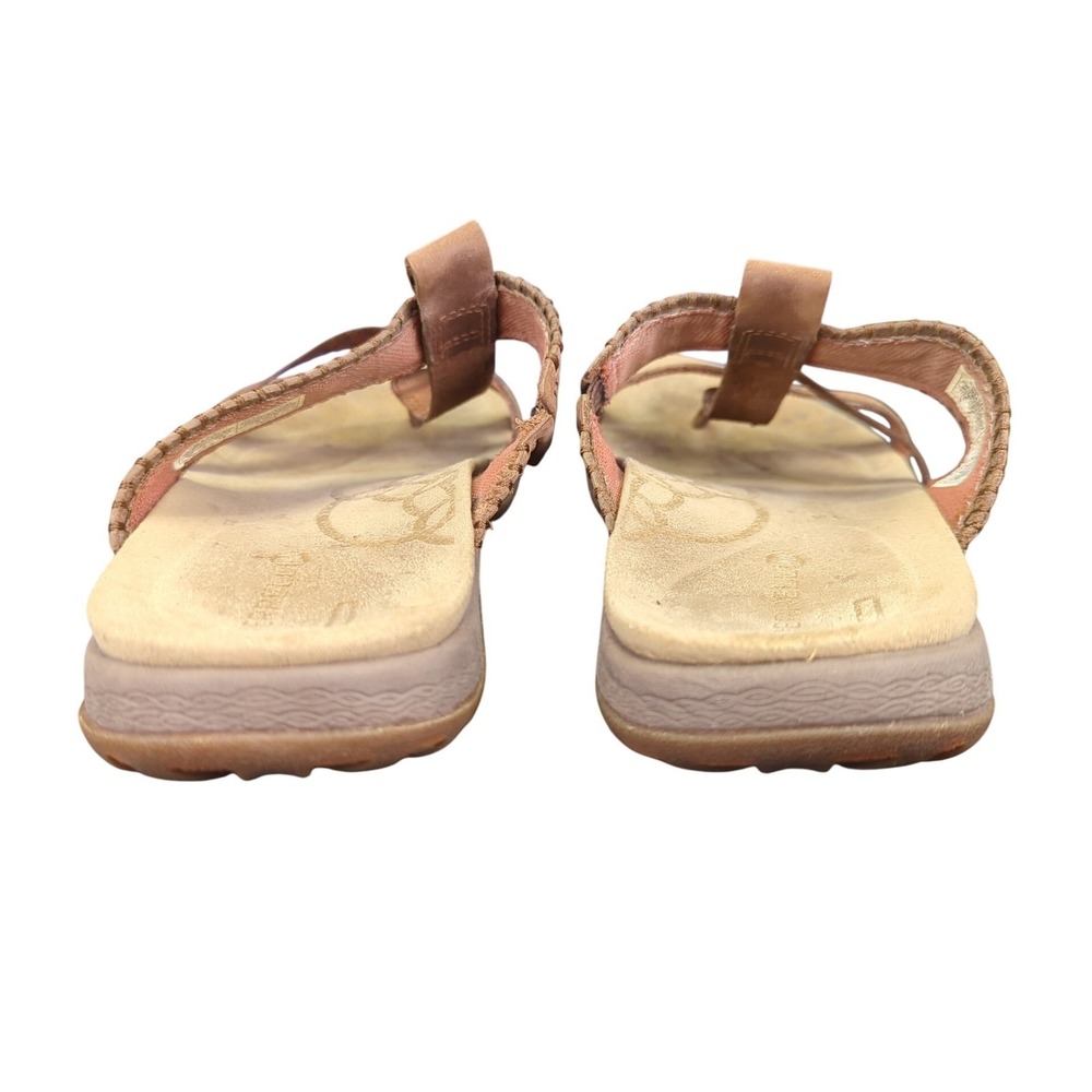 Merrell Dark Earth Leather Sandals Womens Size 8 Casual Gorpcore - Picture 5 of 8